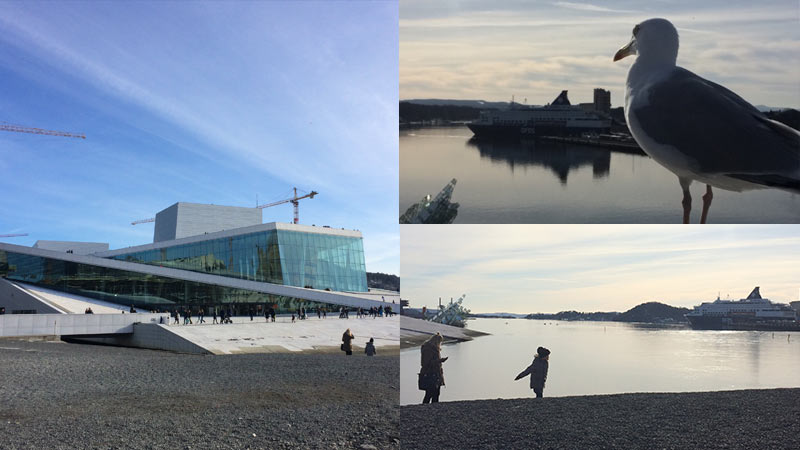 Seværdigheder: Operahuset i Oslo og Oslobåden